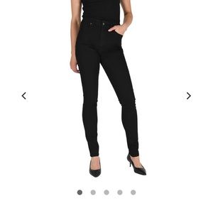 High rise skinny tall jeans